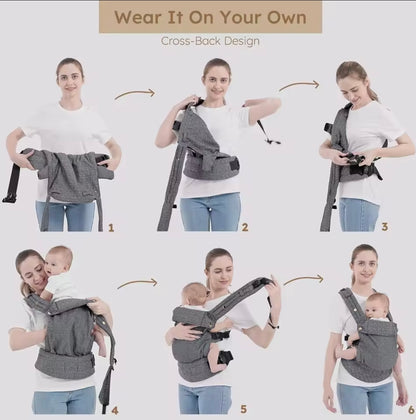 Ergonomische Babytrage – Nähe, die man spürt